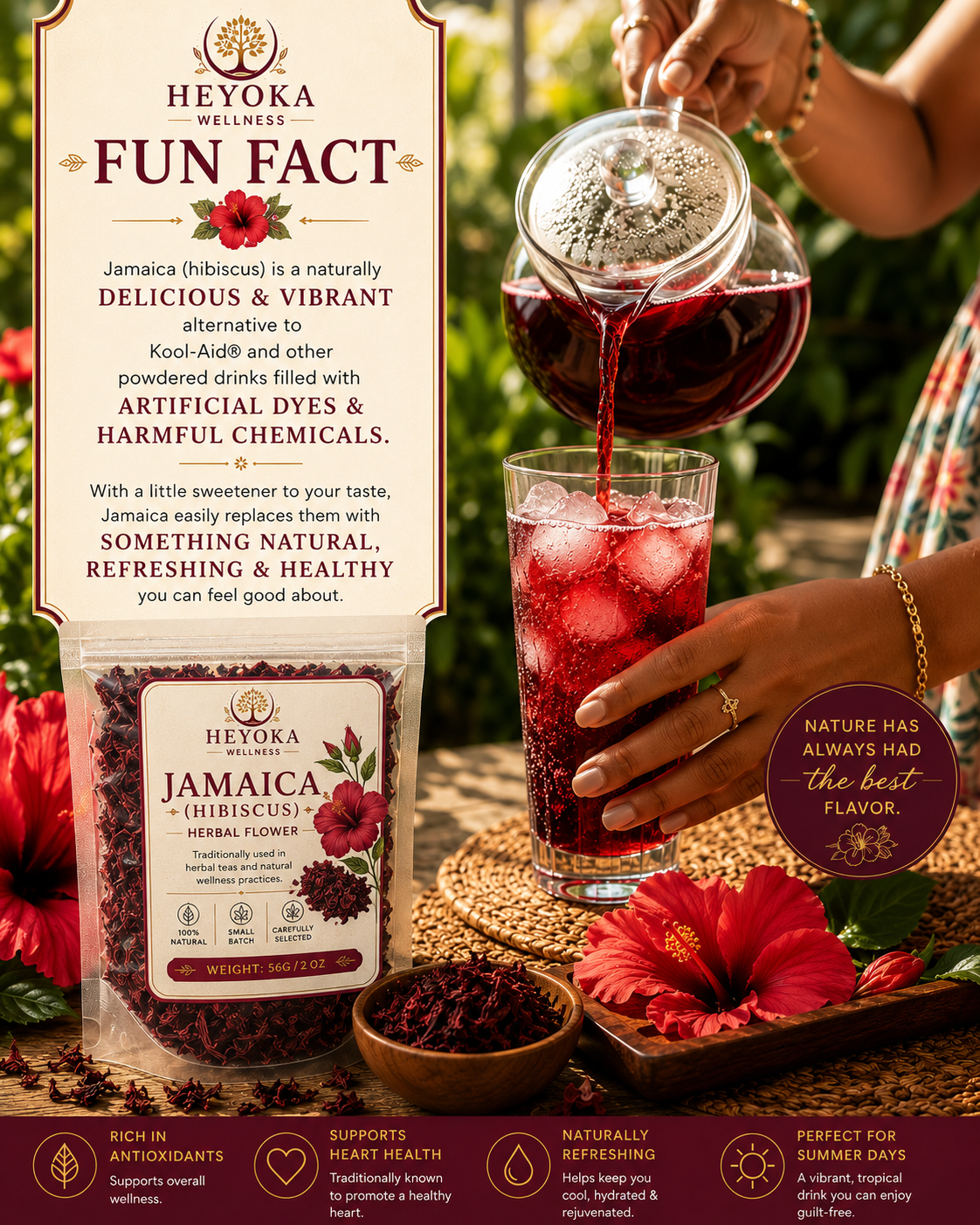 Jamaica (Hibiscus Flower)