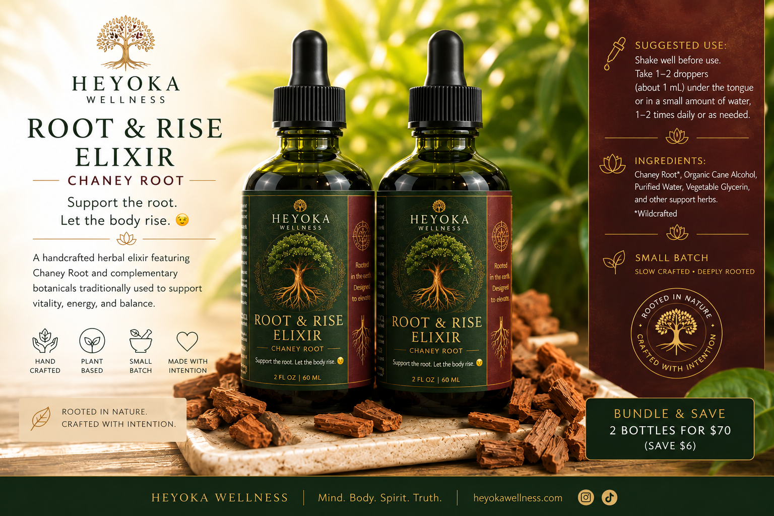 Root & Rise Elixir – Chaney Root