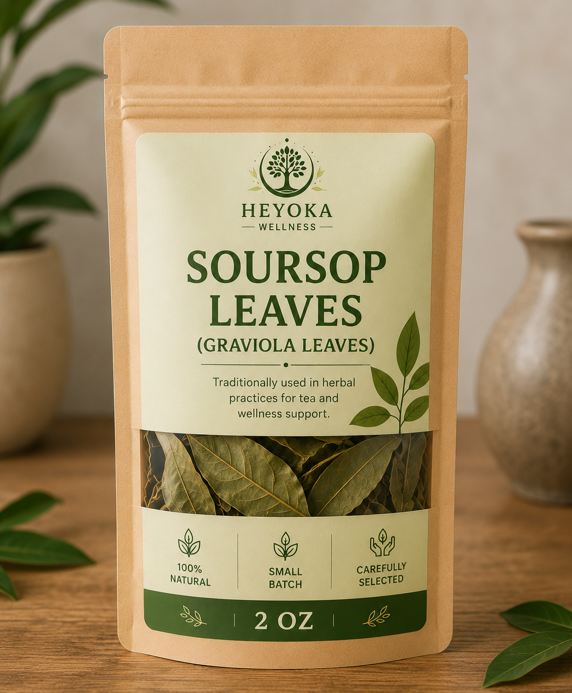 Soursop Leaves (Graviola Leaves)