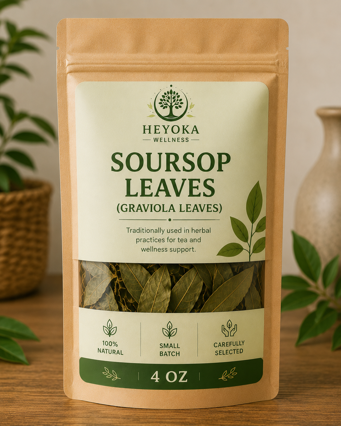 Soursop Leaves (Graviola Leaves)